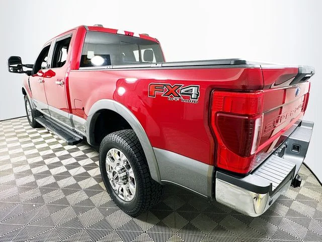 Used 2021 Red Ford Lariat image 5