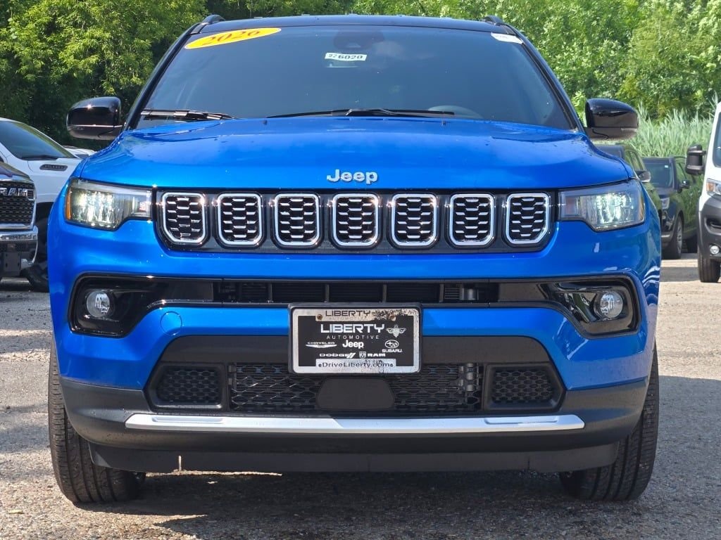 New 2026 Hydro Blue Pearl-Coat Exterior Paint Jeep Limited image 3