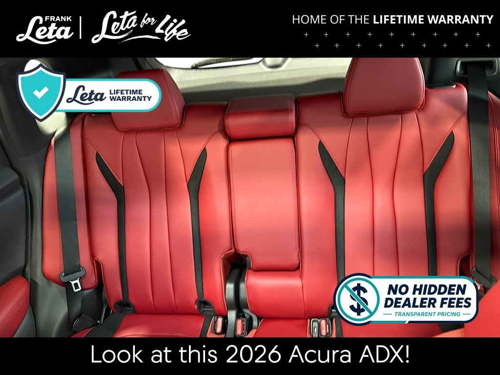 New 2026 Platinum White Pearl Acura w/A-Spec Package image 32