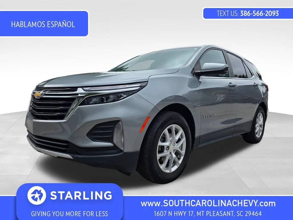 Used 2024 Sterling Gray Metallic Chevrolet LT image 1