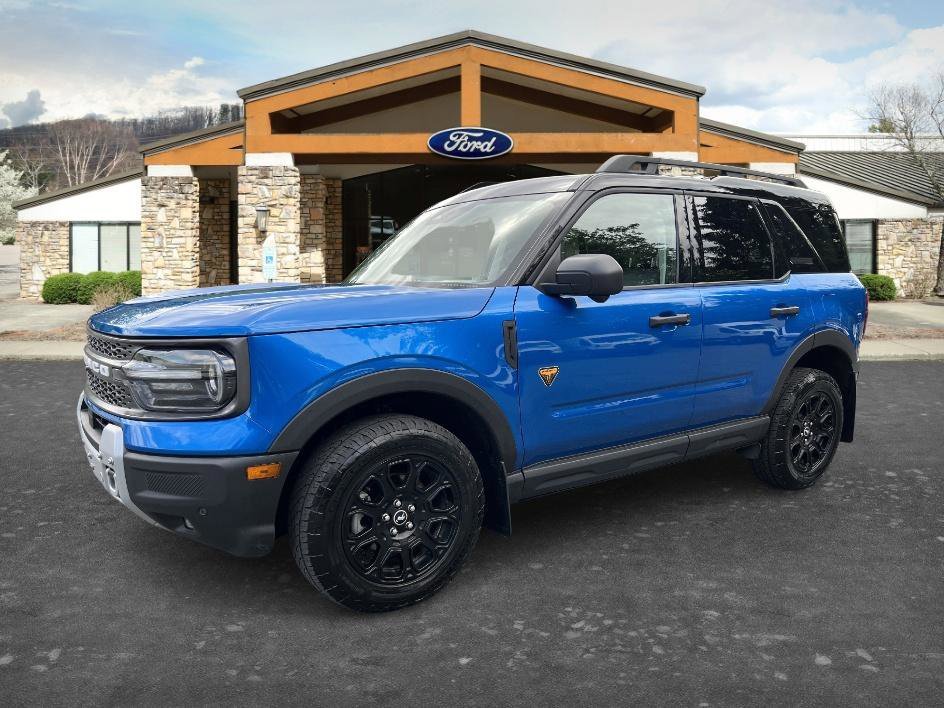 Used 2025 Blue Metallic Ford Badlands image 1