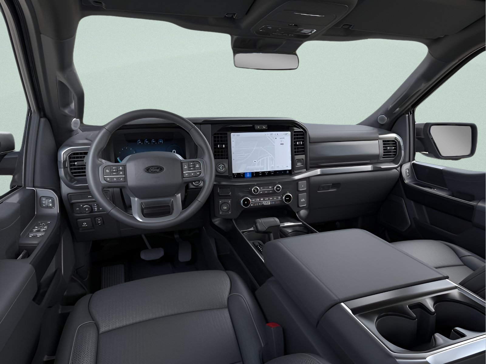 New 2026 Carbonized Gray Metallic Ford LARIAT image 10