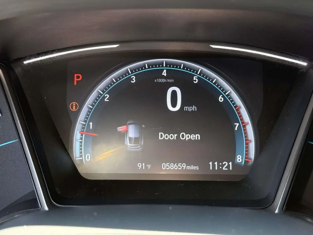 Used 2021 Blue Honda EX image 27