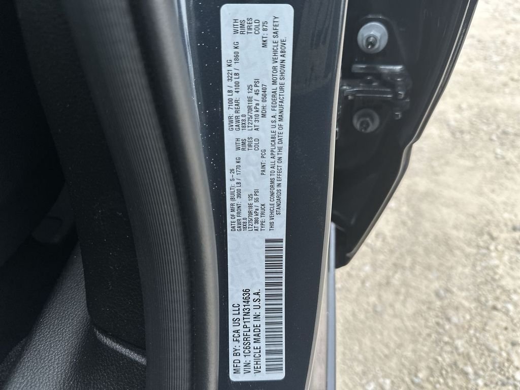 New 2026 Forged Blue Metallic Exterior Paint RAM Rebel image 35