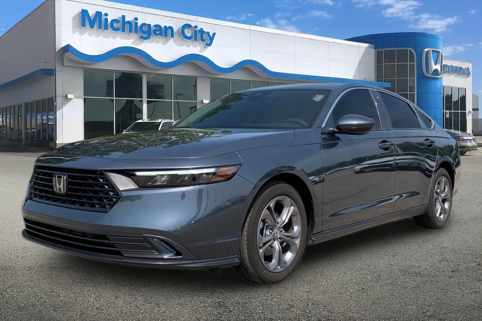 Certified Used 2024 Gray Honda EX image 1