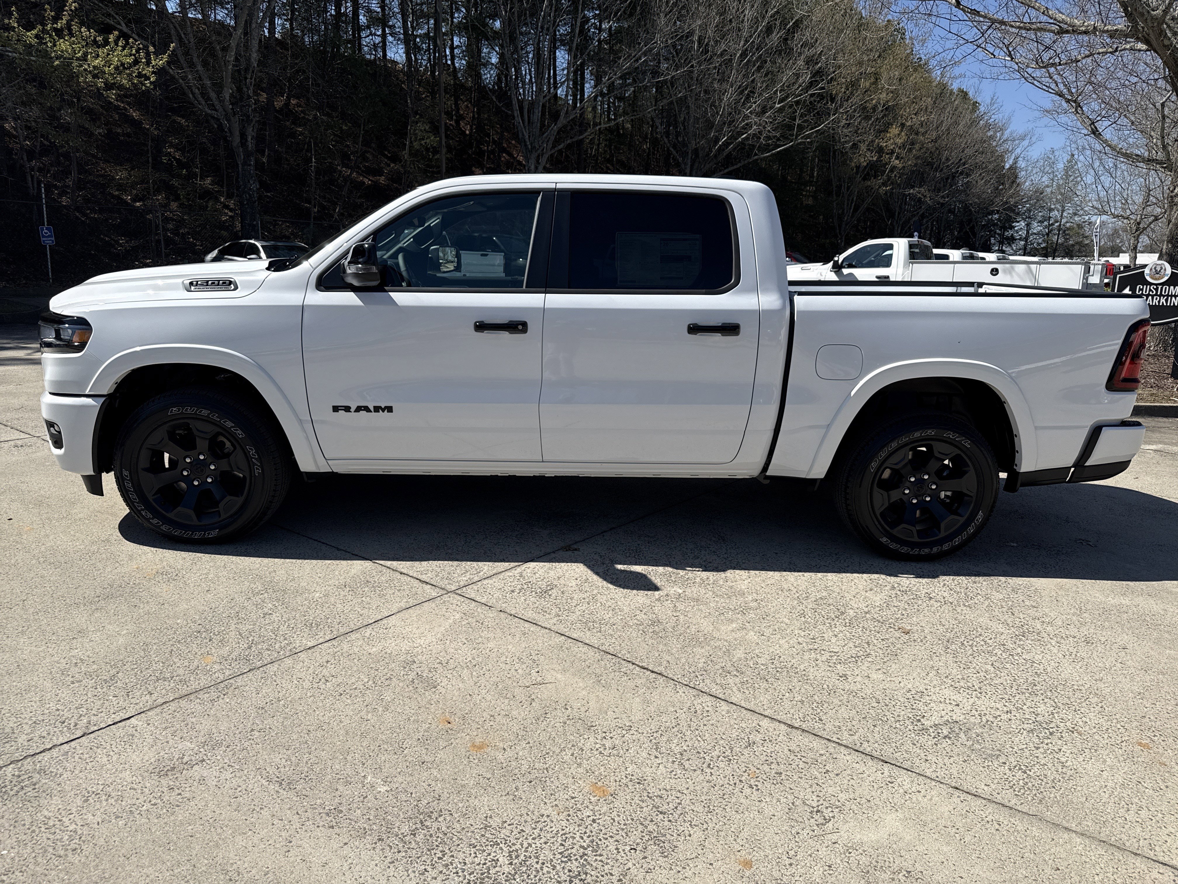New 2026 Bright White Clearcoat RAM Big Horn image 4