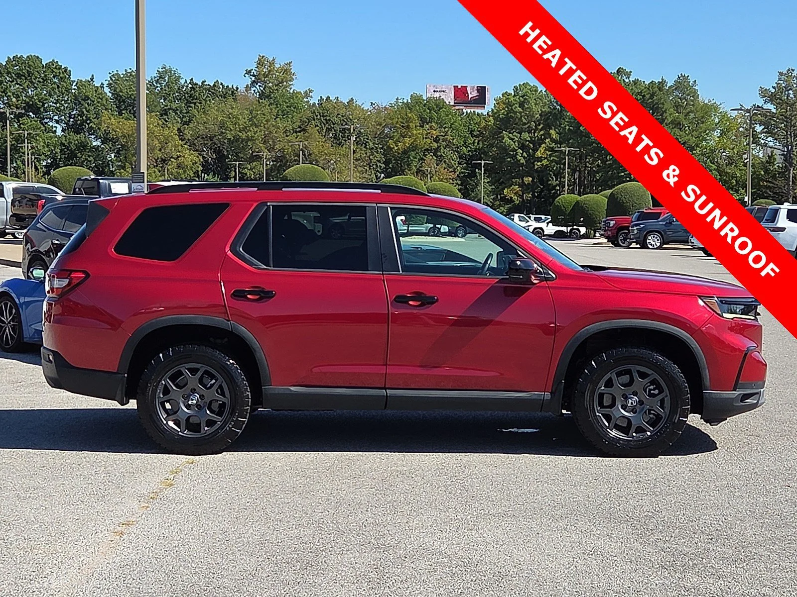 Used 2024 Radiant Red Metallic II Honda TrailSport image 6