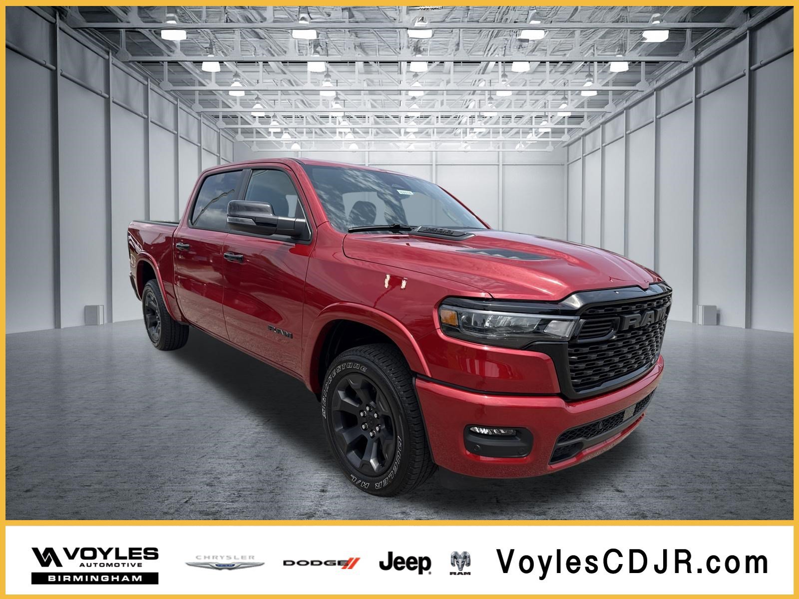 New 2026 Molten Red Pearl-Coat Exterior Paint RAM Big Horn/Lone Star image 1
