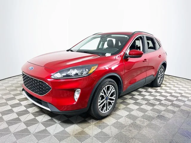Certified Used 2022 Red Ford SEL image 7