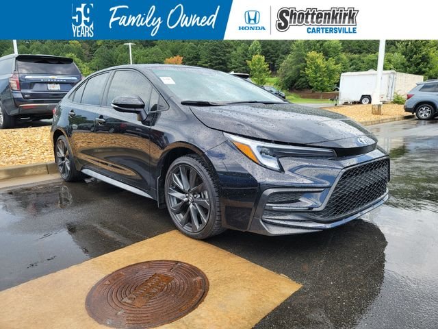 Used 2024 Black Toyota SE image 1