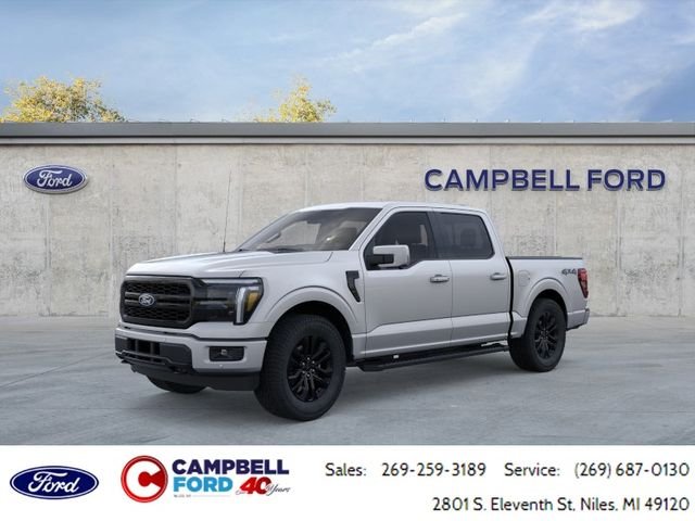 New 2026 Iconic Silver Metallic Ford Lariat® image 1