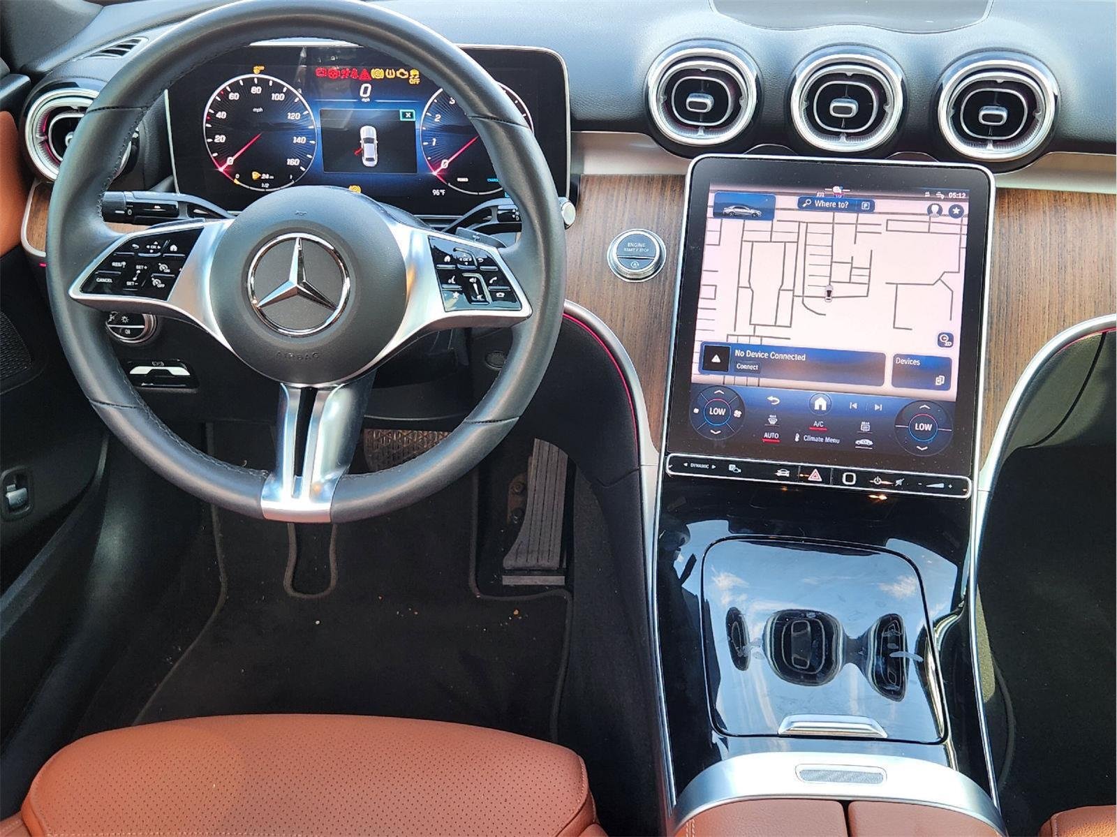 Used 2023 Polar White Mercedes-Benz C 300 image 25