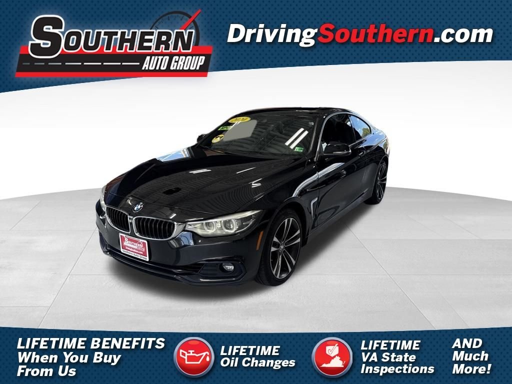 Used 2020 Black BMW 430i xDrive image 1