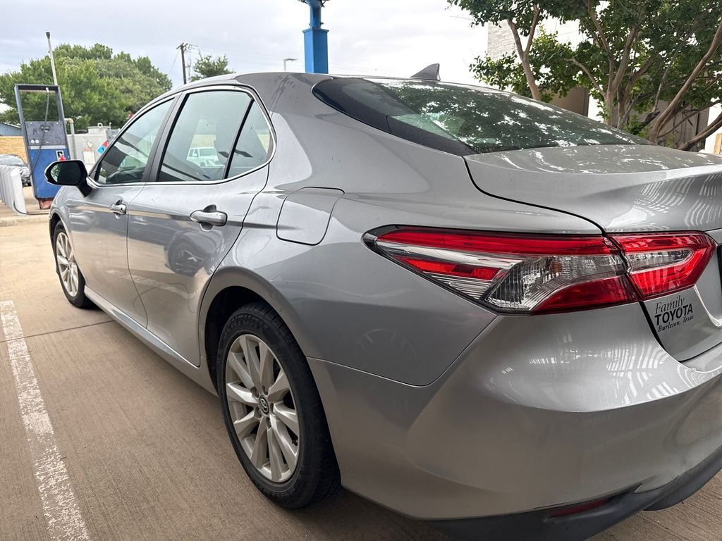 Used 2019 Celestial Silver Metallic Toyota LE image 4