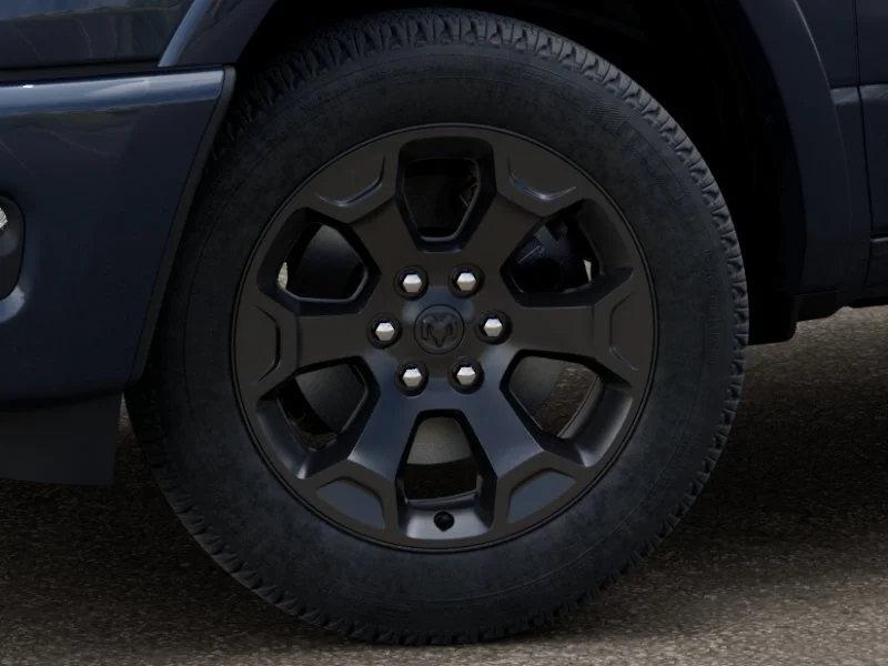 New 2026 Forged Blue Metallic Exterior Paint RAM Big Horn Quad Cab 4x2 6