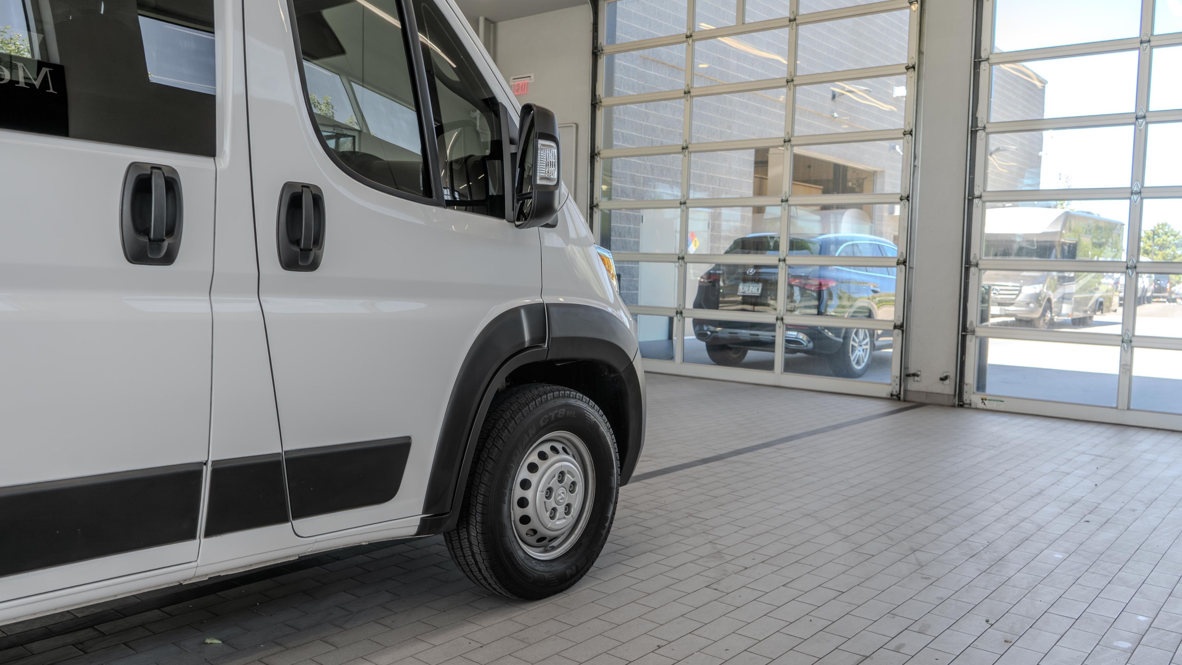 Used 2024 Bright White Clearcoat Ram High Roof image 32