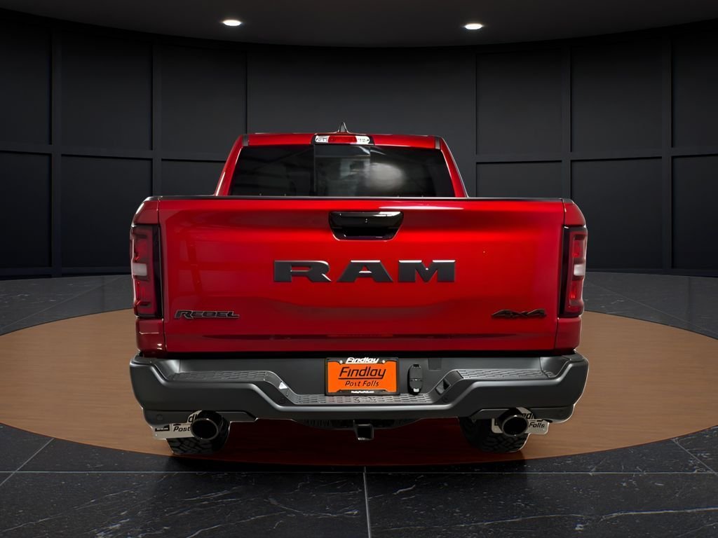 New 2026 Molten Red Pearl-Coat Exterior Paint RAM Rebel image 6