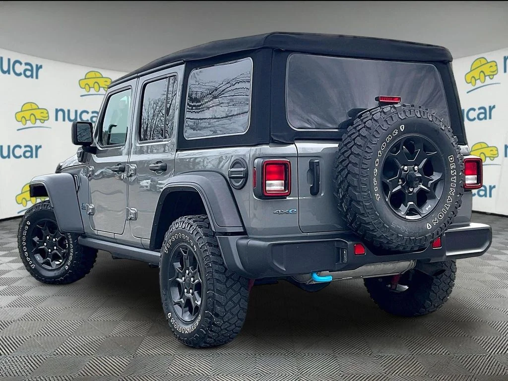 Used 2023 Gray Jeep Base 4xe image 4