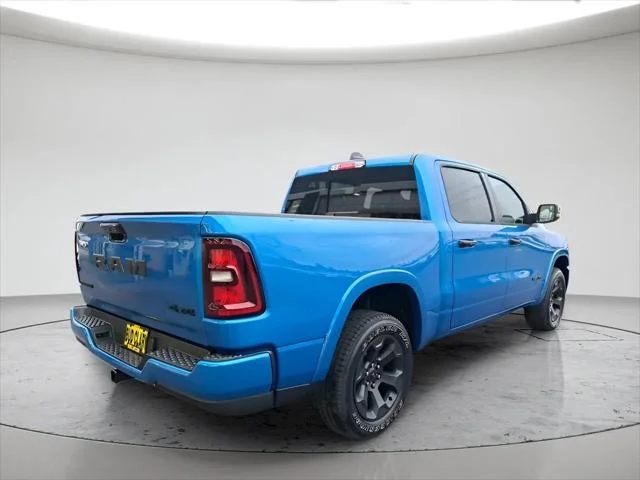 New 2026 Hydro Blue Pearl-Coat Exterior Paint RAM BIG HORN image 5