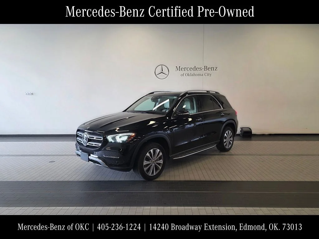 Certified Used 2022 Black Mercedes-Benz GLE 350 image 1