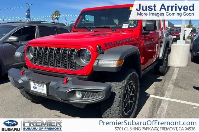 Used 2025 Red Jeep Rubicon image 1
