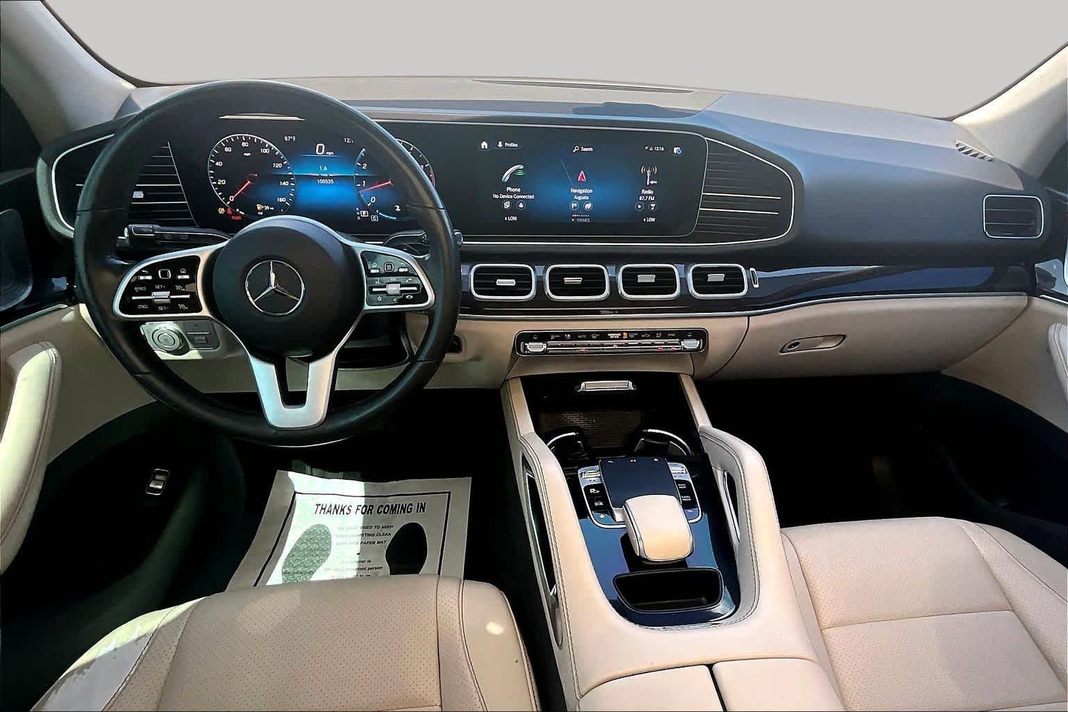 Used 2020 designo Diamond White Bright Mercedes-Benz GLE 350 image 16