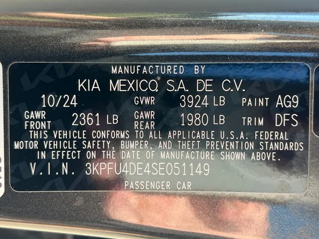 Used 2025 Gray Kia EX image 38