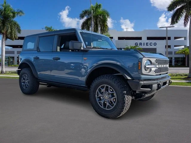 New 2025 Azure Gray Metallic Tri-Coat Ford Badlands® image 1