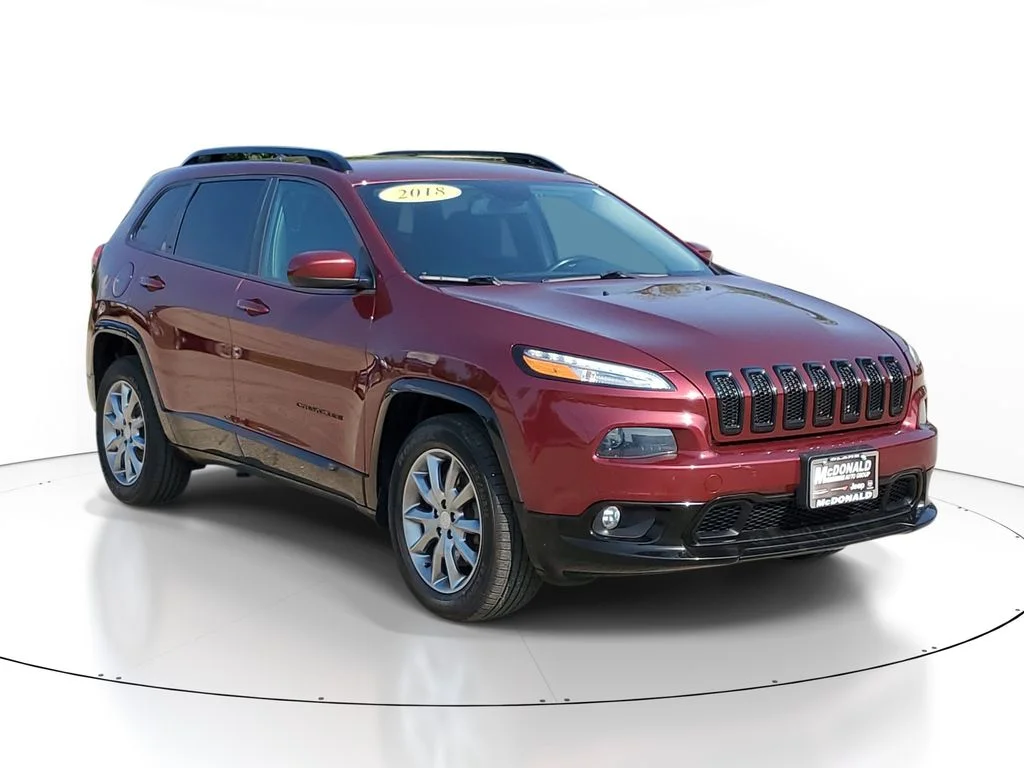 Used 2018 Jeep Cherokee North with VIN 1C4PJMCX1JD597424 for sale in Clare, MI
