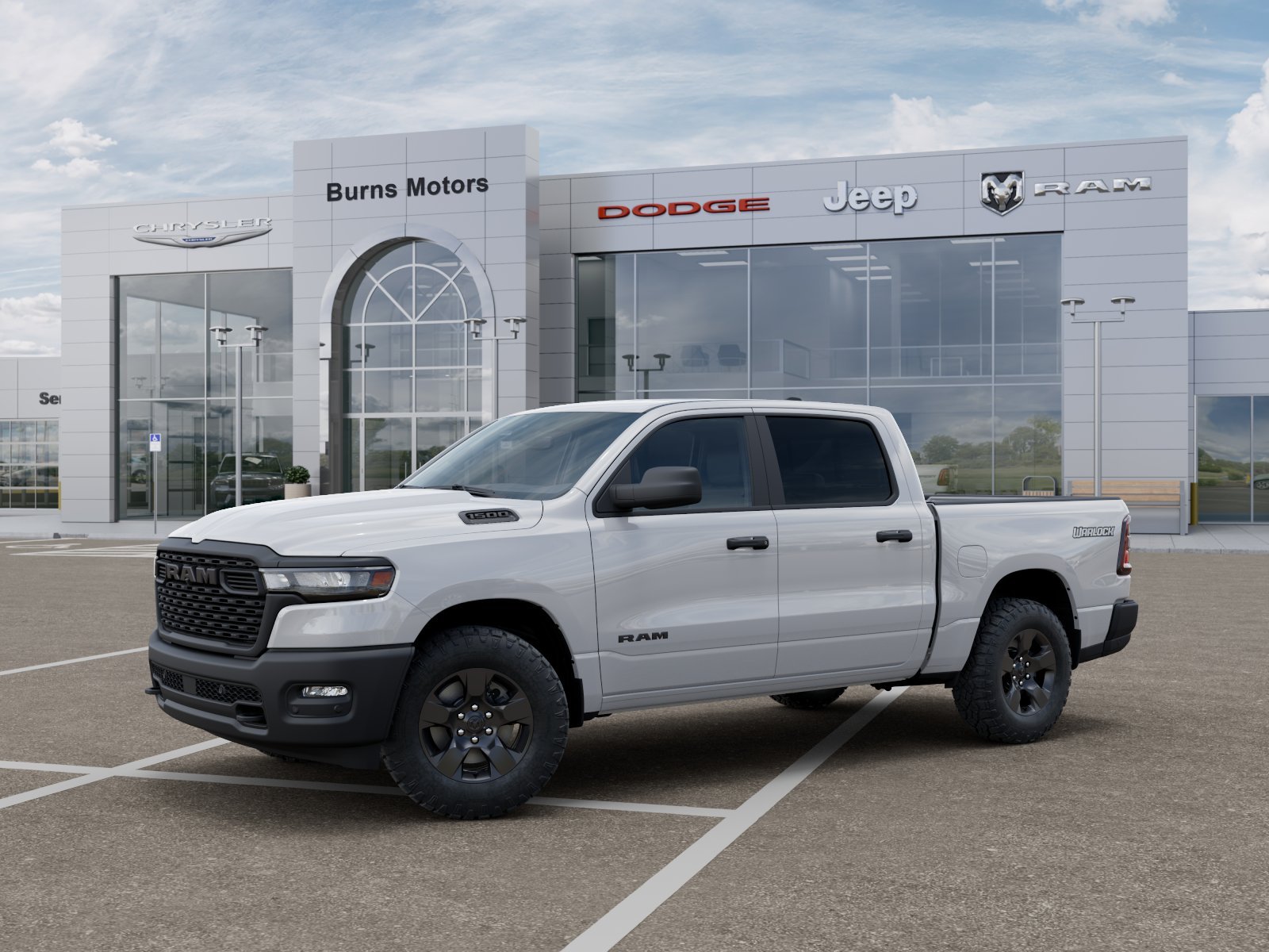 New 2026 Bright White Clear-Coat Exterior Paint RAM Warlock image 28