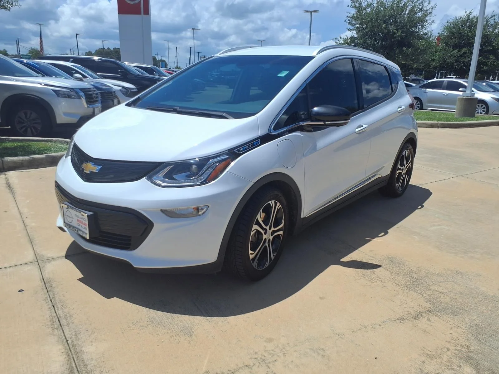 Used 2020 Chevrolet Bolt EV Premier with VIN 1G1FZ6S03L4141781 for sale in Friendswood, TX