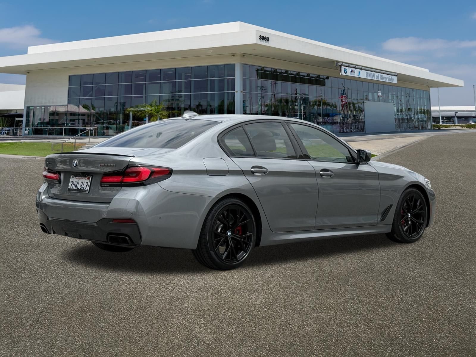 Certified Used 2023 Skyscraper Grey Metallic BMW M550i xDrive image 10