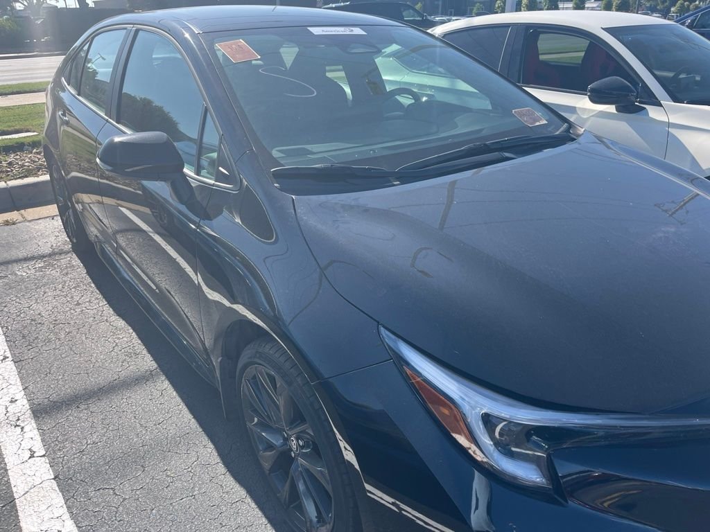 Used 2026 Midnight Black Metallic Toyota SE image 3