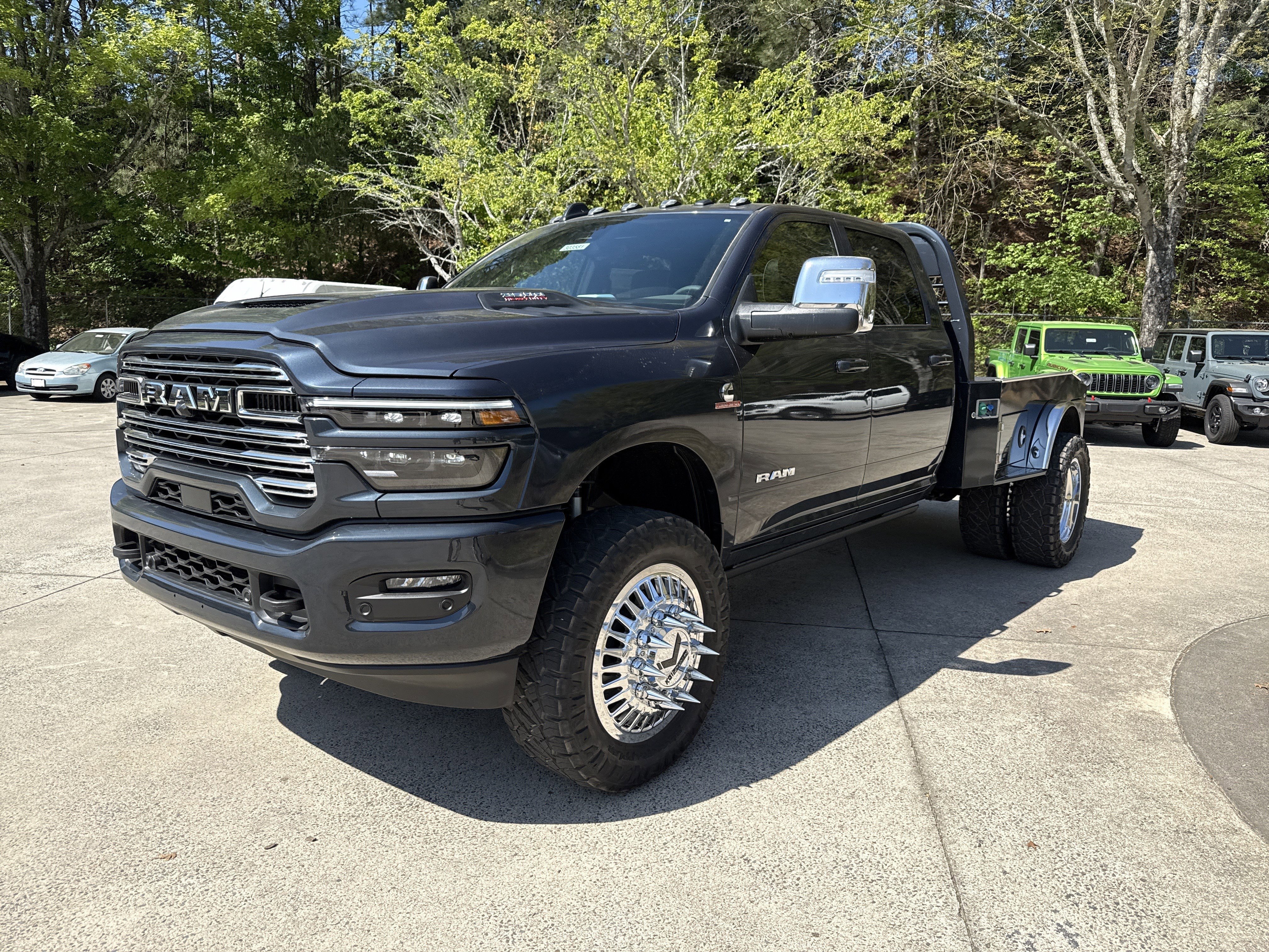 New 2026 Forged Blue Metallic RAM Laramie image 3