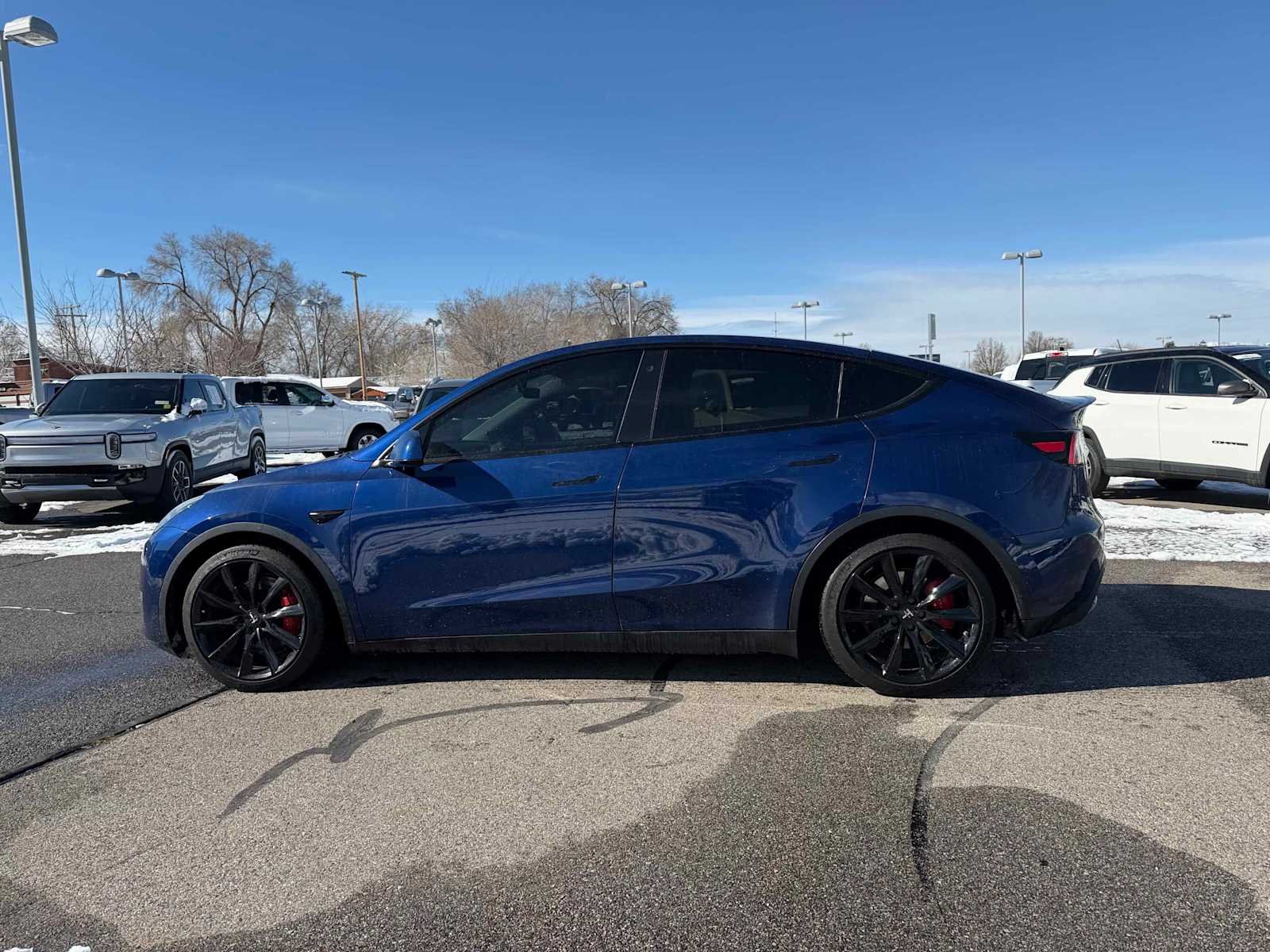 Used 2020 Tesla Model Y Performance with VIN 5YJYGDEF2LF001174 for sale in West Bountiful, UT