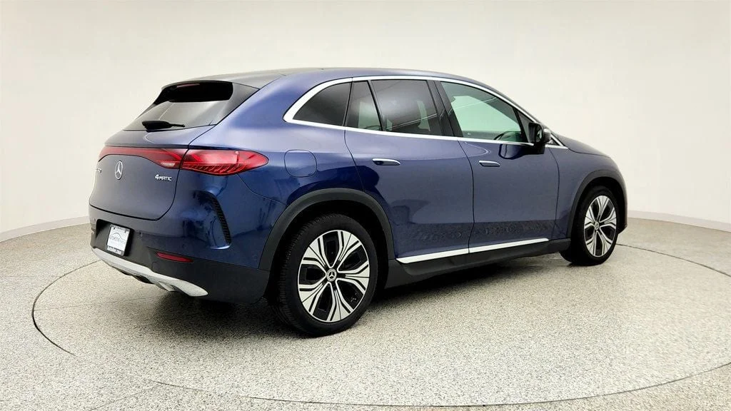 Used 2023 Twilight Blue Metallic Mercedes-Benz EQE 350 4MATIC® SUV w/ Ventilated Nappa Leather Seats image 5