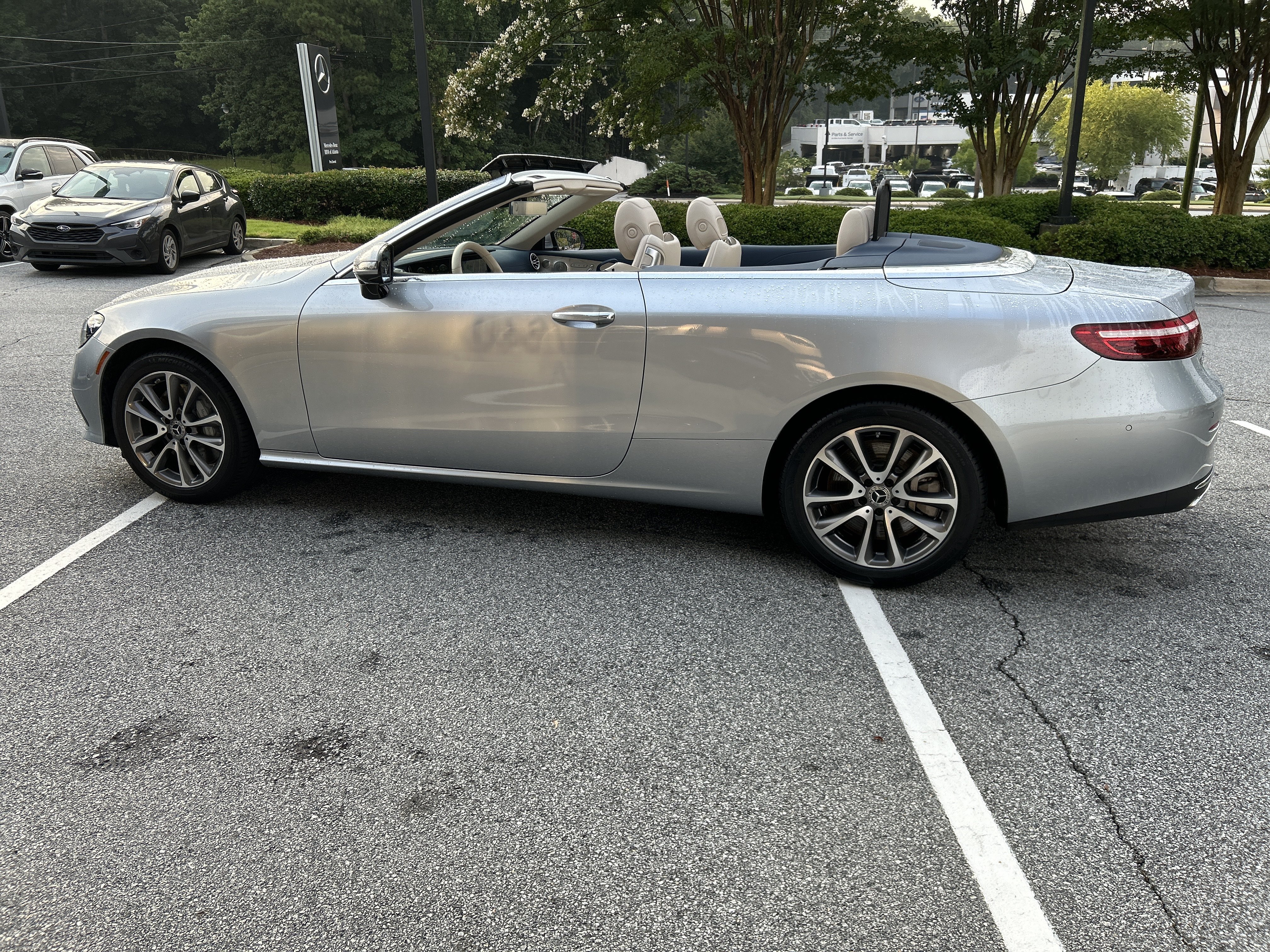 Certified Used 2023 Cirrus Silver Metallic Mercedes-Benz E 450 Cabriolet image 26