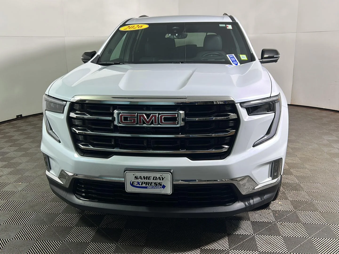 Used 2026 Glacier White Tricoat GMC AWD Elevation image 12