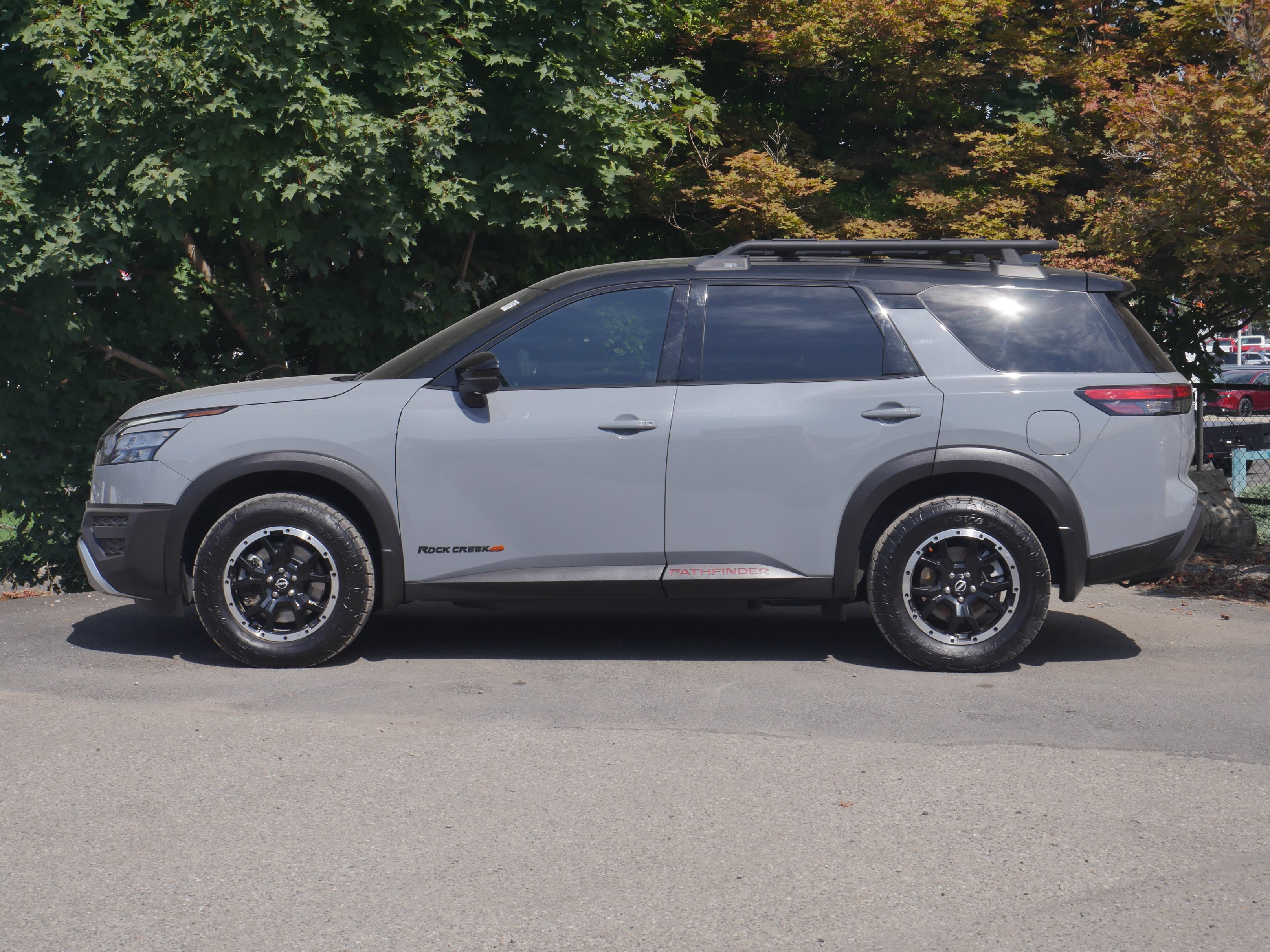 Used 2024 Solid Gray/Super Black Nissan Rock Creek image 16