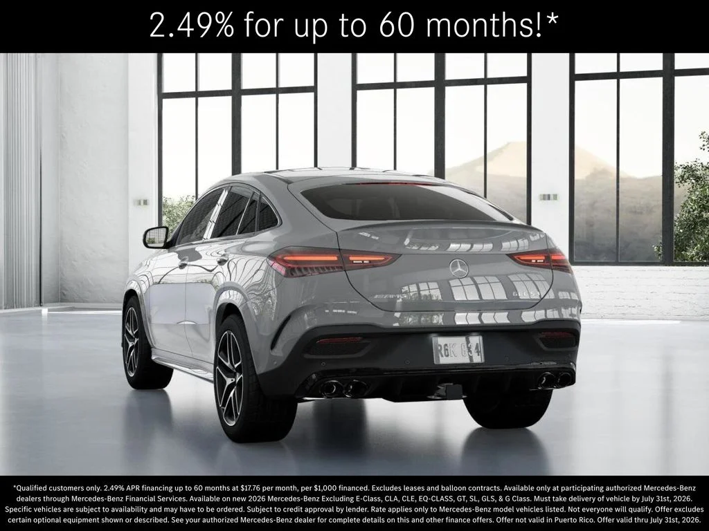 New 2026 MANUFAKTUR Alpine Grey Mercedes-Benz AMG® GLE 53 4MATIC+ Coupe image 27