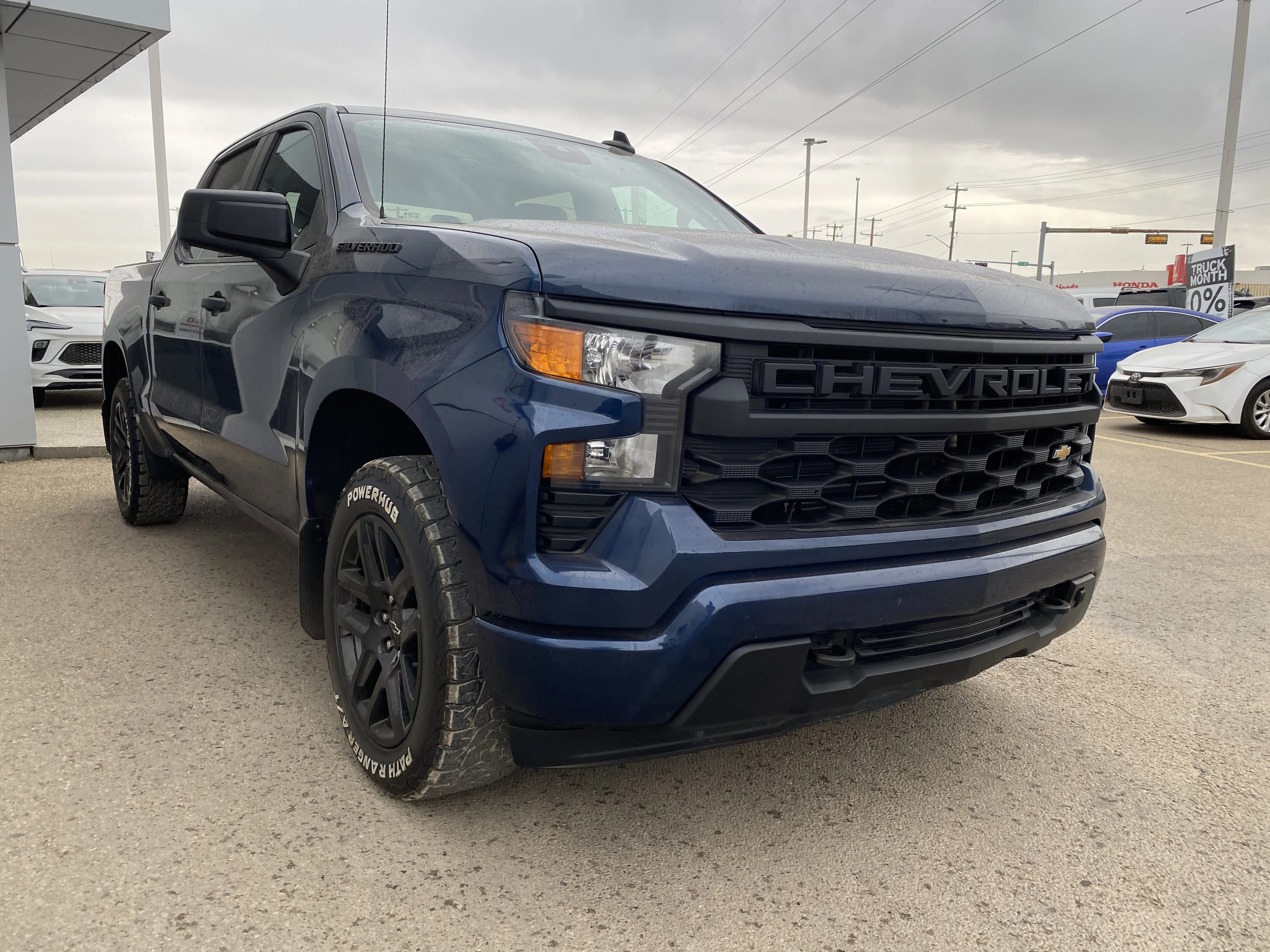 Used 2023 Blue Chevrolet Custom Crew Cab * LANE DEPARTURE WARNING * TOW PACKAGE * image 6