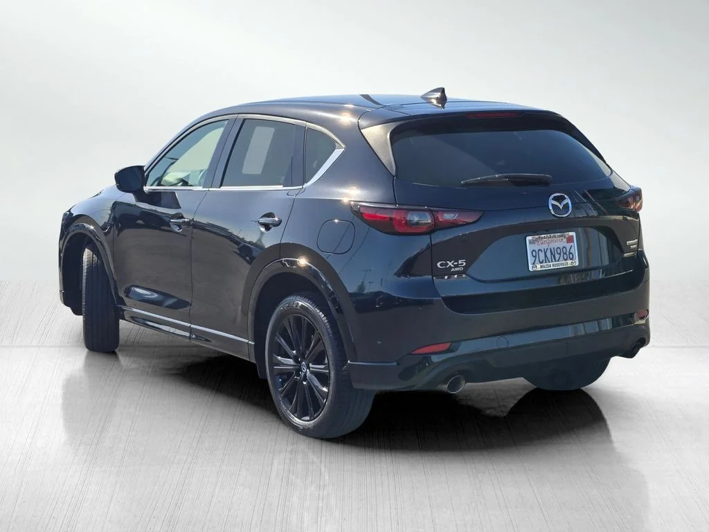 Certified Used 2022 Jet Black Mazda 2.5 Turbo image 8