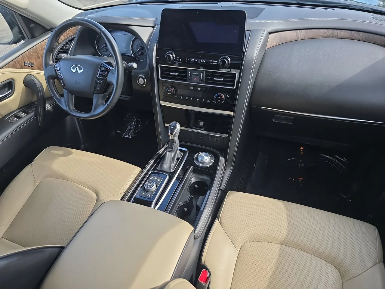 Used 2022 Black INFINITI PREMIUM SELECT AWD image 30