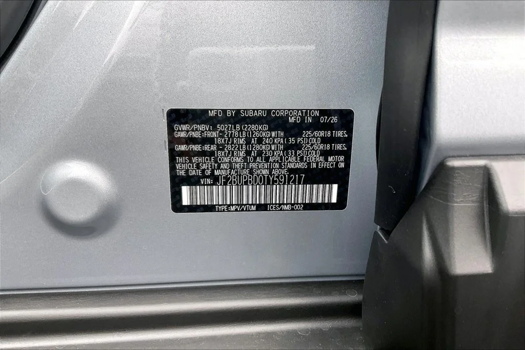 New 2026 ICE SILVER METALLIC Subaru Premium image 14