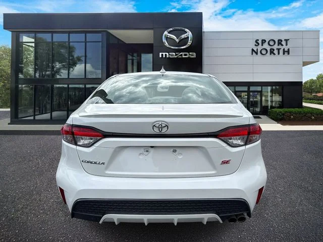 Used 2020 White Toyota SE image 4
