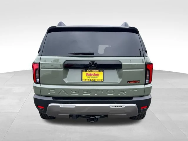 New 2026 Ash Green Metallic Honda TrailSport Elite Blackout image 7