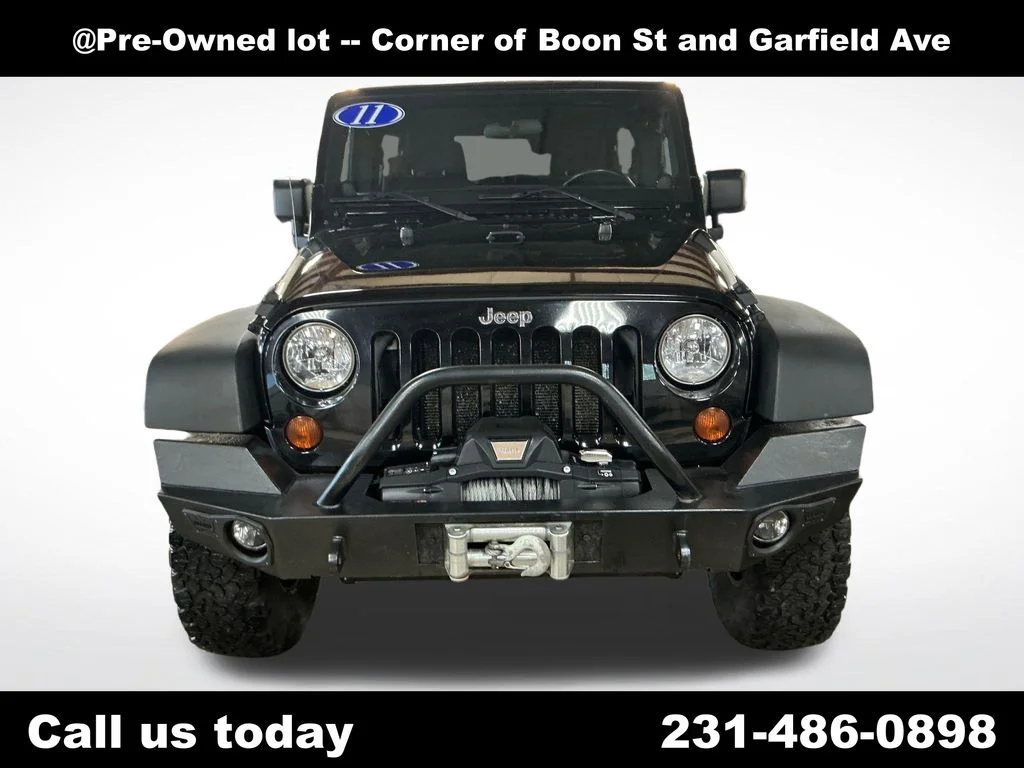Used 2011 Black Jeep Unlimited Rubicon image 8