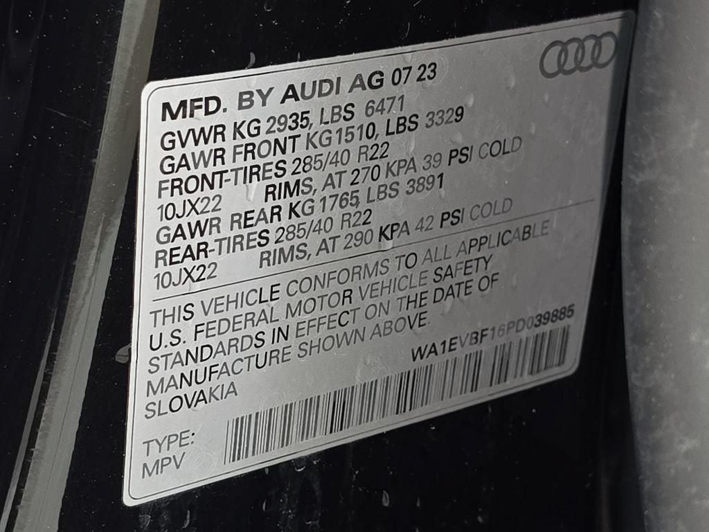 Used 2023 Black Audi 55 Premium Plus image 39