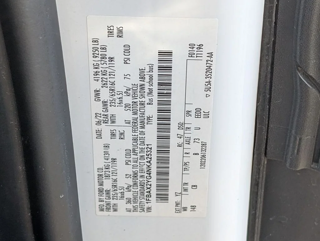 Used 2022 White Ford XLT image 54