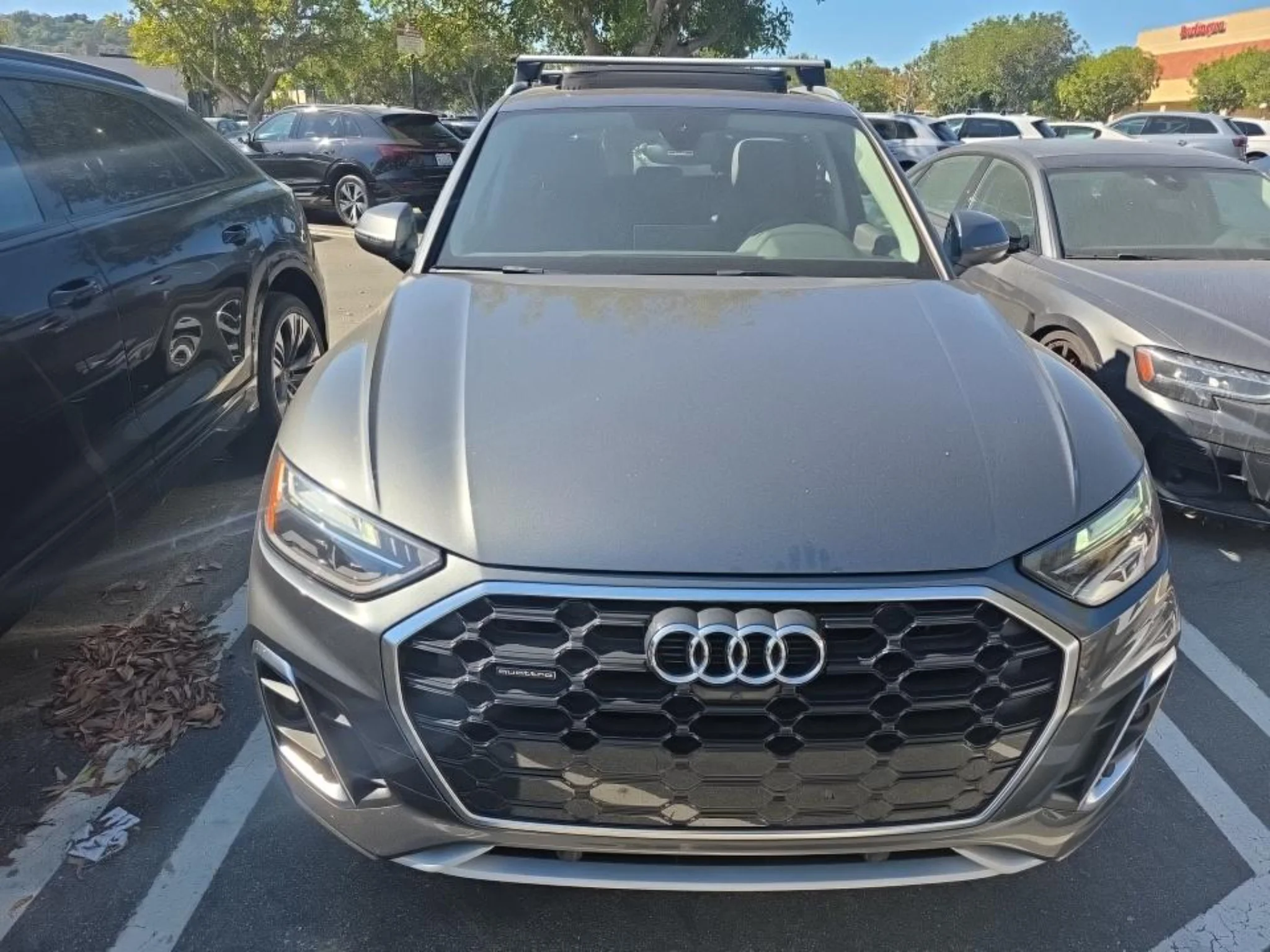 Used 2023 Daytona Gray Pearl Effect Audi S line Premium Plus image 10